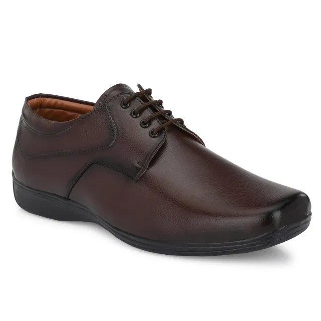 Formal Shoes for Men (Brown, 7)