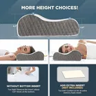 Shoulder & Back Pain Relief-Orthopedic Pillow, White