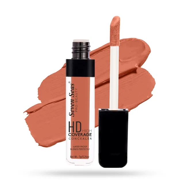 Seven Seas Coverup Liquid Concealer, Orange (7 ml)