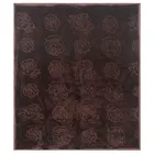 MAGICAL Silky Soft Solid Brown Colour Double Heavy Duty Mink Blanket Pack of 1