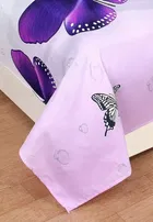 Polycotton Printed Double Bedsheet with 2 Pillow Covers 