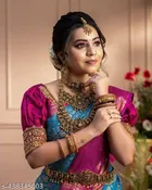 Banarasi Silk Zari Woven Saree for Women 