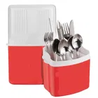 Plastic 5 Partitioned Cutlery Holder 