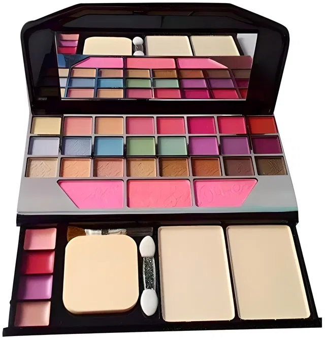 Makeup Mini Eyeshadow Palette, Multicolour, Pack of 1