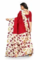 शारदा क्रिएशन मैसूर सिल्क प्रिंटेड साड़ी 