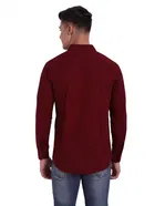 Men's Solid Full Sleeves Shirt 