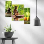 MDF 3 Pcs Designer Wall Painting for Home & Office 