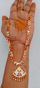Gold Jewellery Set Gold Free Size for Women