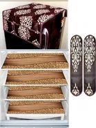 Knit 7 Pcs Fridge Cover Set 