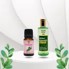 Khadi Kamal Herbal Rosemary Oil & Henna Rosemary Hair Oil (Pack of 2)