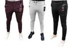 Modal Jogger Fit Trousers for Men (Multicolor, 28) (Pack of 3)