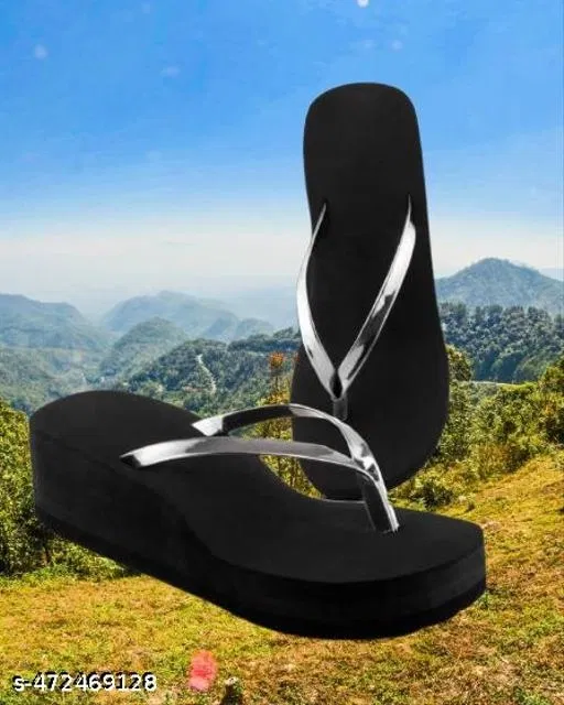 Comfort Sandals for Women (Silver, IND-7)