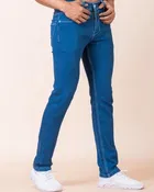 Denim Solid Jeans for Men 