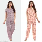 Satin Nightsuit for Women 