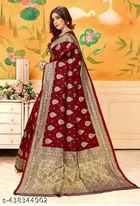 Banarasi Silk Zari Woven Saree for Women 