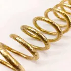 Alloy Spiral Bangle Bracelet for Women 