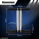 Double Spring Tummy Trimmer with Sweat Belt 