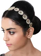 White Kundan Pearl Mathapatti for Women 