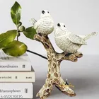 Resin Two Birds Decorative Showpiece 