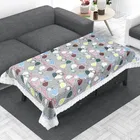 PVC Printed Waterproof Rectangle 4 Seater Table Cloth 