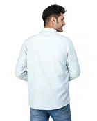 Poly Cotton Full Sleeves Solid Shirt for Men 