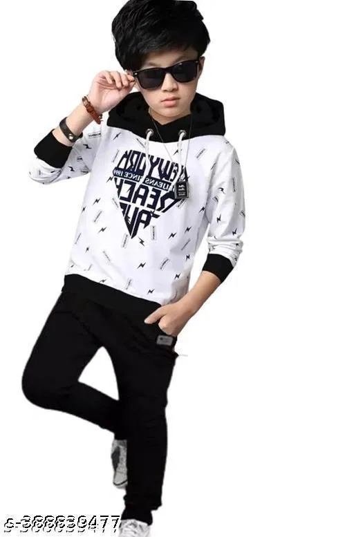 Cotton Clothing Set for Boys, Multicolour (9-10 Years)