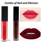 Liquid Lipstick for Women, Multicolor, Pack of 2