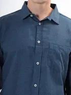 100% Cotton Full Sleeves Solid Shirt for Men 