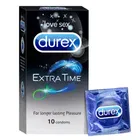 Durex Extra Time Condoms - 10 Count