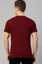 Round Neck Printed T-Shirt for Men 