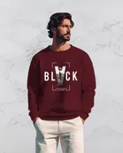 Cotton Round Neck Printed T-Shirt for Men 