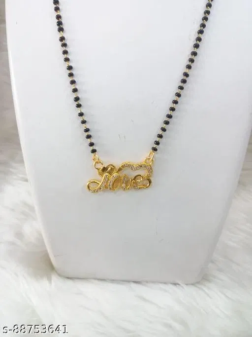 HASTKALA Mangalsutra for Women (Gold, Free Size)