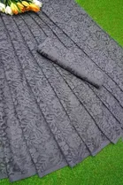 Net Floral Saree for Women 