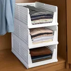 Stackable & Foldable Multipurpose Organiser With Basket 