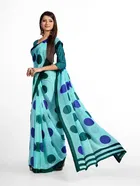 Georgette Printed Saree for Women 