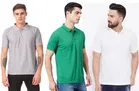 Polo T-shirts for Men, Pack of 3 