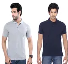 Solid Polo T-shirt for Men, Pack of 4 