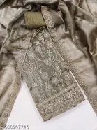 Embroidered Anarkali Suit for Women 