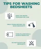 Sarangi Fitted Bedsheet 190x183x20 cm Black