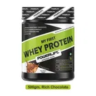 POWERLIFT My First Protein, Whey Protein With Multivitamin & Digezyme Whey Protein, 500 g, Rich Chocolate