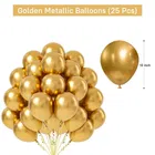 Golden Metallic Balloon 