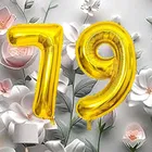 Foil Balloon for Birthday Celebration, No. 79 