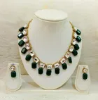 Alloy Necklace with Earrings for Women 