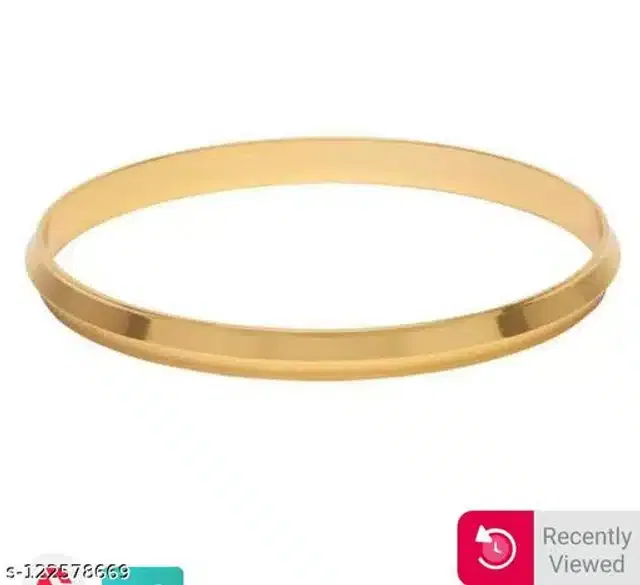 Brass & Copper Kada for Men (Golden)