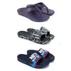 Combo of Sliders with Flipflops for Men 