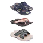 Combo of Flats with Sandals for Women 