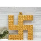 Metal Swastik Pyramid Yantram Vastu Yantra Wall/Door Hanging for Pooja Ghar Decorative Showpiece 