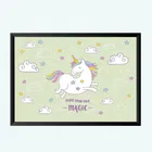 Polyester Unicorn Wall Photo Frame 