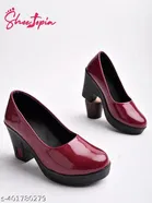 Shoetopia Red Heel Sandals Size IND-8