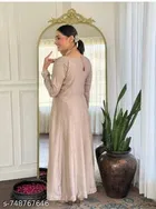 Embroidered Flared Kurta Set for Women 